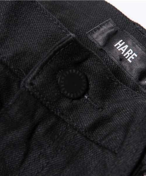 HARE（ハレ）の「ストレッチデニムスリム【HARE】（デニムパンツ・メンズ・ブラック/ネイビー/ブルー/ダークブラック・MEDIUM/SMALL/LARGE）」の15枚目の写真