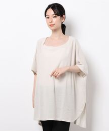 INTERPLANET | 梨地カットプルオーバー(Tシャツ/カットソー)