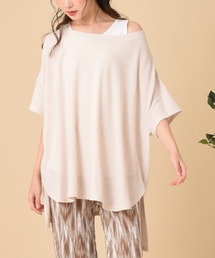 梨地カットプルオーバー