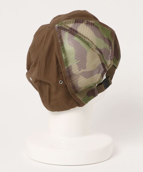 cepo（セポ）の「メッシュベレー（ハンチング/ベレー帽・レディース・カーキ/ブラック・FREE）」の3枚目の写真