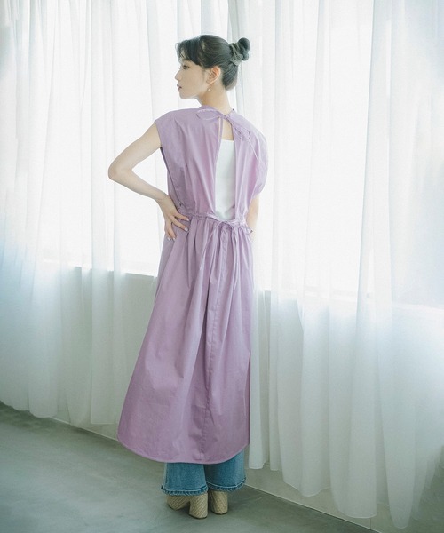 FREE'S MART（フリーズマート）の「◆スクエアネック総針ニットタンク（ニット/セーター・レディース・ホワイト/ブラック/ベージュ/レッド/イエロー・FREE）」の18枚目の写真