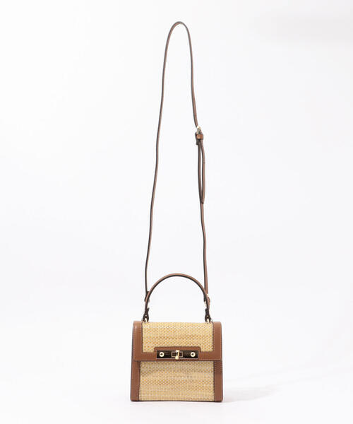 TOMORROWLAND （トゥモローランド）の「Carol J. ラフィアコンビミニハンドバッグ（ハンドバッグ・レディース・ベージュ系その他2・FREE）」の11枚目の写真