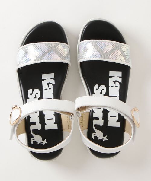 KANGOL SPORT（カンゴールスポーツ）の「KANGOL SPORT　KJS5230（サンダル・キッズ・ブラック/シルバーグレー・23.0cm/22.0cm/19.0cm/20.0cm/21.0cm）」の6枚目の写真