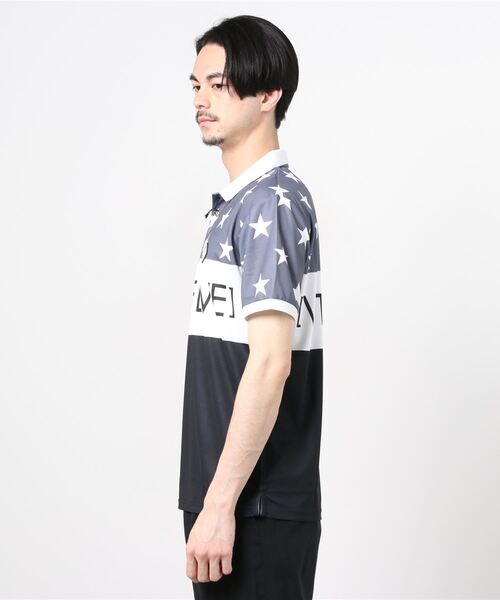 V12(ヴィ トゥエルヴ)の「US POLO(ポロシャツ・メンズ・ブラック/ブルー・M/L/XL)」の13枚目の写真