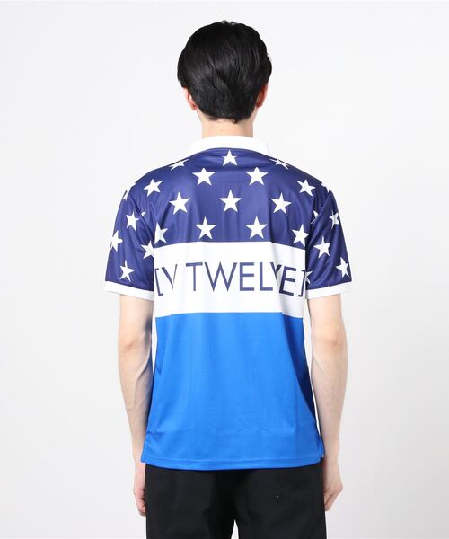 V12(ヴィ トゥエルヴ)の「US POLO(ポロシャツ・メンズ・ブラック/ブルー・M/L/XL)」の10枚目の写真