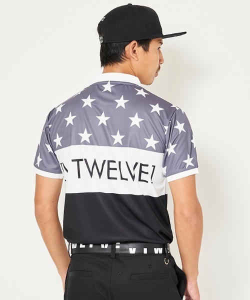 V12(ヴィ トゥエルヴ)の「US POLO(ポロシャツ・メンズ・ブラック/ブルー・M/L/XL)」の4枚目の写真