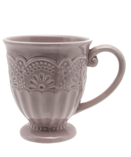 bombay duck（ボンベイダック）の「オールウェイズティータイム マグカップ（グラス/マグカップ/タンブラー・レディース・ライトグレー系/ピンク系/スモーキーグリーン系/スカイブルー系・F）」の2枚目の写真