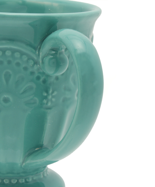 bombay duck（ボンベイダック）の「オールウェイズティータイム マグカップ（グラス/マグカップ/タンブラー・レディース・ライトグレー系/ピンク系/スモーキーグリーン系/スカイブルー系・F）」の8枚目の写真