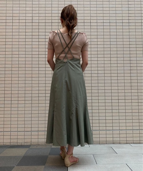 ナローストラップマーメイドキャミワンピース（ジャンパースカート）｜FREE'S MART（フリーズマート）