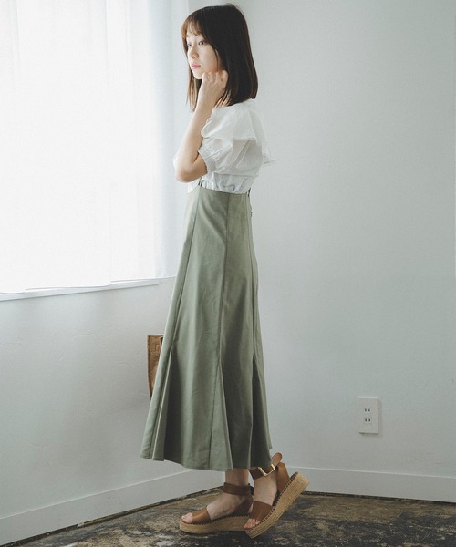 ナローストラップマーメイドキャミワンピース（ジャンパースカート）｜FREE'S MART（フリーズマート）