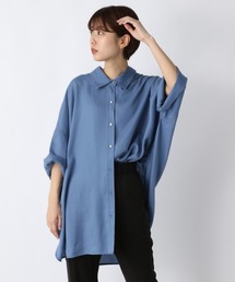 JEANASIS | テンセルツイルビッグシャツSS/951750(シャツ/ブラウス)