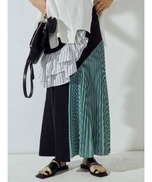 UN3D. | ファブリックミックススカート(スカート)