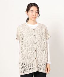 Per sist ence | Per sist ence/パーシエンス　テープヤーン 2WAYノースリーブニット(ニット/セーター)