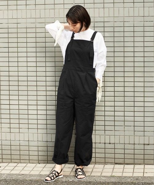 603（ロクマルサン）の「603 オールインワン/サロペット（サロペット/オーバーオール・レディース・ブラック・MEDIUM）」の4枚目の写真