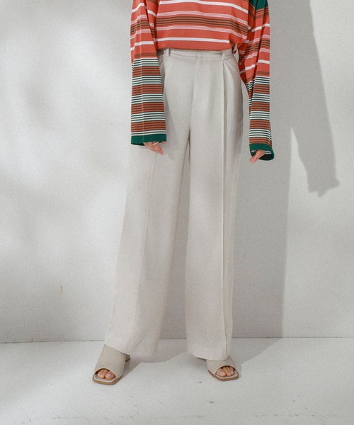 MATURED(マチュアード)の「【MATURED】Color straight pants(カラーストレートパンツ)(その他パンツ・レディース・ベージュ/ピンク/ブルー・1/2)」の15枚目の写真