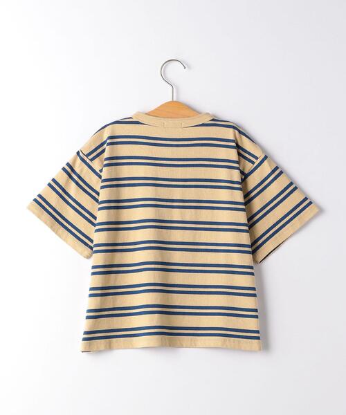 green label relaxing(グリーンレーベルリラクシング)の「【キッズ】TJ ヘンリーネックプルオーバー(Tシャツ/カットソー・キッズ・ネイビー/その他2/オフホワイト/その他1・135/115/105/125)」の11枚目の写真