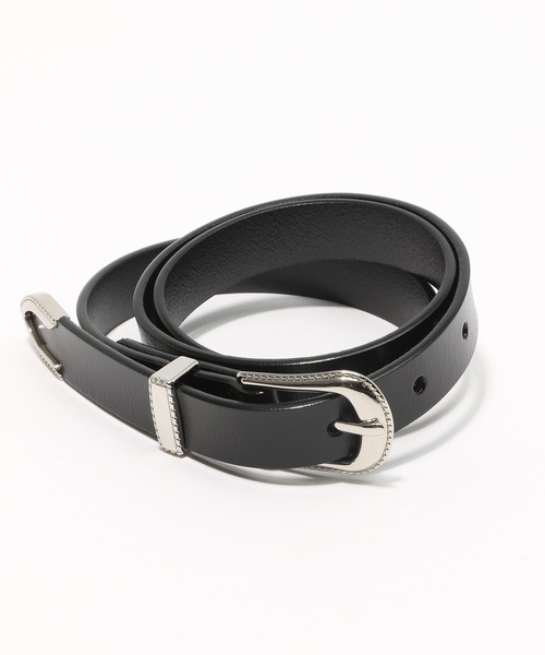 PAGEBOY（ページボーイ）の「ビンテージバックルベルト（ベルト・レディース・ブラック/ゼブラ・FREE）」の4枚目の写真