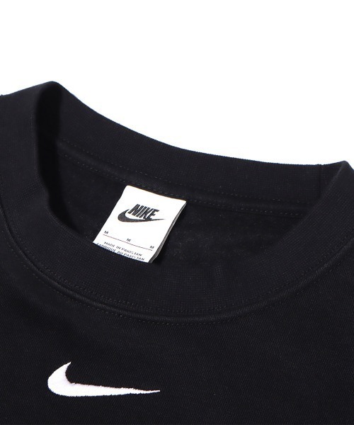 NIKE（ナイキ）の「NIKE ASWNSW ESSNTL CLCTN FLC OS CRW / ナイキ ウィメンズ NSW CLCTN フリース L/S クルー 【SP】（スウェット・レディース・ベージュ/オリーブ/ブラック・M/L/S）」の6枚目の写真