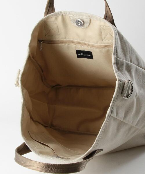 green label relaxing（グリーンレーベルリラクシング）の「＜green label relaxing＞CANETE [トートバッグ] -ウォッシャブル-（トートバッグ・メンズ・ベージュ/ブラック・FREE）」の6枚目の写真