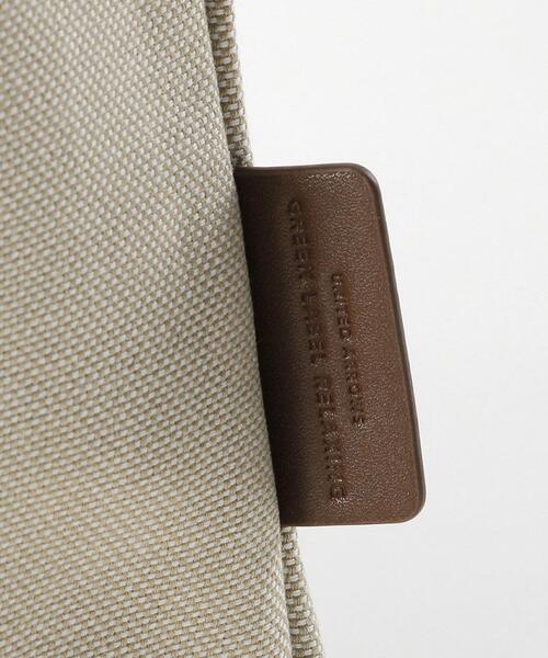 green label relaxing（グリーンレーベルリラクシング）の「＜green label relaxing＞CANETE [トートバッグ] -ウォッシャブル-（トートバッグ・メンズ・ベージュ/ブラック・FREE）」の9枚目の写真