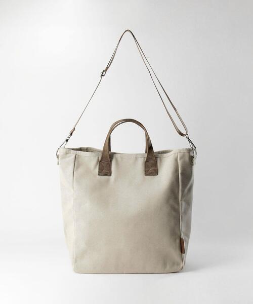 green label relaxing（グリーンレーベルリラクシング）の「＜green label relaxing＞CANETE [トートバッグ] -ウォッシャブル-（トートバッグ・メンズ・ベージュ/ブラック・FREE）」の5枚目の写真