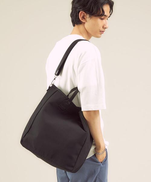 green label relaxing（グリーンレーベルリラクシング）の「＜green label relaxing＞CANETE [トートバッグ] -ウォッシャブル-（トートバッグ・メンズ・ベージュ/ブラック・FREE）」の19枚目の写真