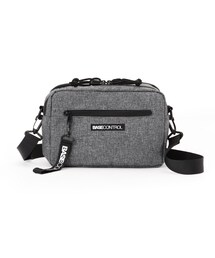 ◆8ポケット CORDURA(R)コーデュラ・リサイクルヘザー ロゴ刺繍スクエアショルダー