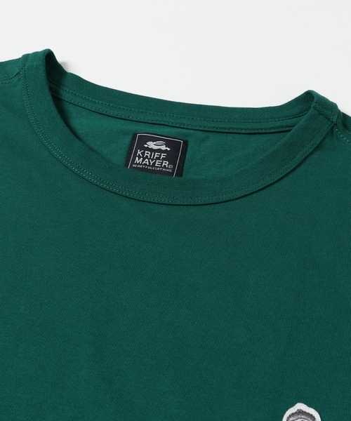 KRIFF MAYER（クリフメイヤー）の「抗菌プリントロンTEE(釣り)（Tシャツ/カットソー・メンズ・マスタード/グリーン/チャコール/グレー/オフホワイト・LARGE/X-LARGE/MEDIUM/SMALL）」の16枚目の写真