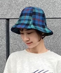 OVERRIDE | OVERRIDE BRITISH TWEED TULIP(ハット)