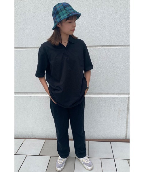 OVERRIDE（オーバーライド）の「OVERRIDE BRITISH TWEED TULIP（ハット・レディース・ブラック/ベージュ/ブラウン/グリーン・M/57.5cm）」の19枚目の写真