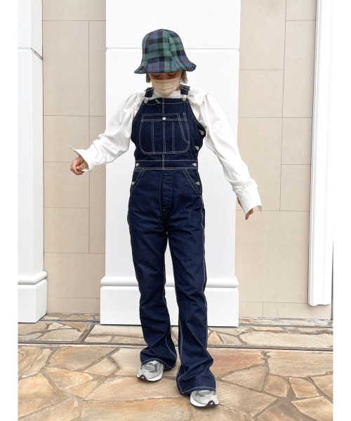 OVERRIDE（オーバーライド）の「OVERRIDE BRITISH TWEED TULIP（ハット・レディース・ブラック/ベージュ/ブラウン/グリーン・M/57.5cm）」の21枚目の写真