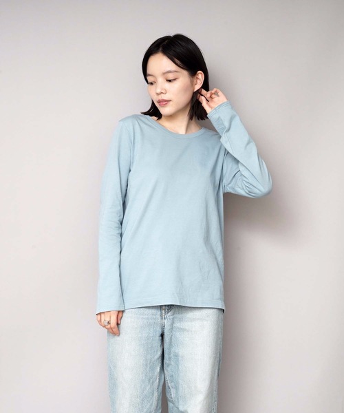HANES(ヘインズ)の「【HANES/ヘインズ】JAPAN FIT for Her LongSleeveアソート2P(2枚組)(Tシャツ/カットソー・レディース・その他1/その他3・MEDIUM/LARGE)」の1枚目の写真