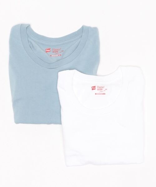 HANES(ヘインズ)の「【HANES/ヘインズ】JAPAN FIT for Her LongSleeveアソート2P(2枚組)(Tシャツ/カットソー・レディース・その他1/その他3・MEDIUM/LARGE)」の4枚目の写真