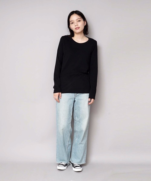 HANES(ヘインズ)の「【HANES/ヘインズ】JAPAN FIT for Her LongSleeveアソート2P(2枚組)(Tシャツ/カットソー・レディース・その他1/その他3・MEDIUM/LARGE)」の22枚目の写真