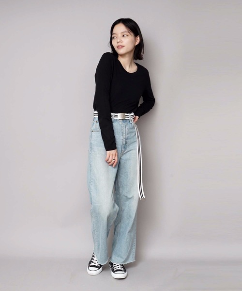 HANES(ヘインズ)の「【HANES/ヘインズ】JAPAN FIT for Her LongSleeveアソート2P(2枚組)(Tシャツ/カットソー・レディース・その他1/その他3・MEDIUM/LARGE)」の21枚目の写真