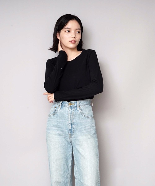HANES(ヘインズ)の「【HANES/ヘインズ】JAPAN FIT for Her LongSleeveアソート2P(2枚組)(Tシャツ/カットソー・レディース・その他1/その他3・MEDIUM/LARGE)」の20枚目の写真
