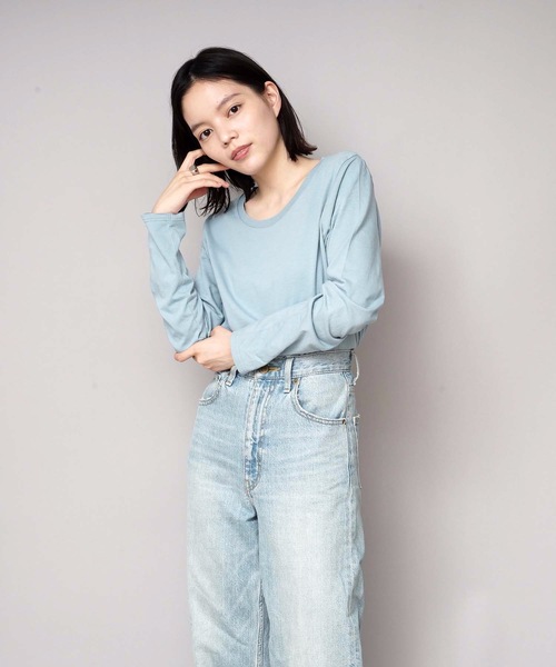 HANES(ヘインズ)の「【HANES/ヘインズ】JAPAN FIT for Her LongSleeveアソート2P(2枚組)(Tシャツ/カットソー・レディース・その他1/その他3・MEDIUM/LARGE)」の15枚目の写真