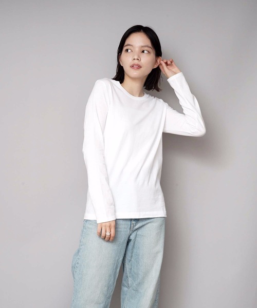 HANES(ヘインズ)の「【HANES/ヘインズ】JAPAN FIT for Her LongSleeveアソート2P(2枚組)(Tシャツ/カットソー・レディース・その他1/その他3・MEDIUM/LARGE)」の9枚目の写真