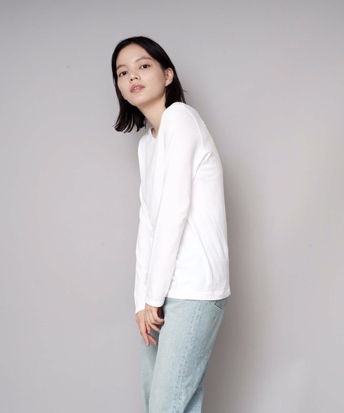 HANES(ヘインズ)の「【HANES/ヘインズ】JAPAN FIT for Her LongSleeveアソート2P(2枚組)(Tシャツ/カットソー・レディース・その他1/その他3・MEDIUM/LARGE)」の8枚目の写真