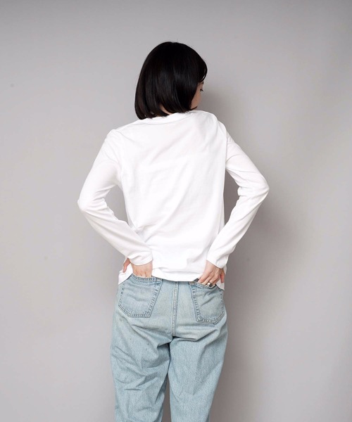 HANES(ヘインズ)の「【HANES/ヘインズ】JAPAN FIT for Her LongSleeveアソート2P(2枚組)(Tシャツ/カットソー・レディース・その他1/その他3・MEDIUM/LARGE)」の7枚目の写真