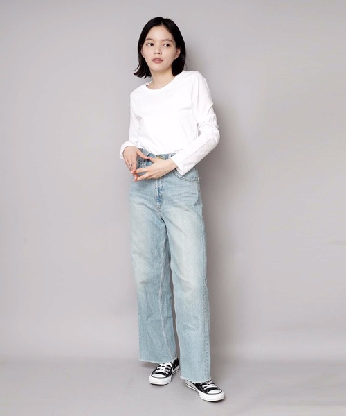 HANES(ヘインズ)の「【HANES/ヘインズ】JAPAN FIT for Her LongSleeveアソート2P(2枚組)(Tシャツ/カットソー・レディース・その他1/その他3・MEDIUM/LARGE)」の11枚目の写真
