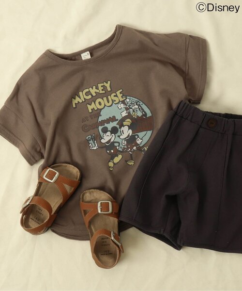 Disney（ディズニー）の「/ディズニーキャラクター 3柄Tシャツ（Tシャツ/カットソー・キッズ・チャコール/ブラウン/イエロー・110/130/80/140/120/90/100）」の5枚目の写真