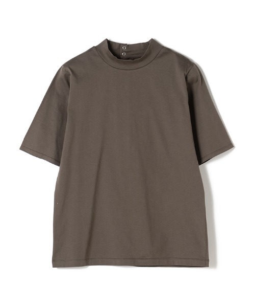 ReNorm（リノーム）の「モックネックストレートTシャツ（Tシャツ/カットソー・レディース・ブラック/ブラウン/グリーン・M/S）」の18枚目の写真