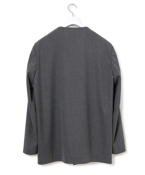 ADAM ET ROPE'（アダムエロペ）の「【Carreman】ルーム ジャケット/ストレッチ性/シーズンレス/セットアップ対応/UNISEX（ノーカラージャケット・メンズ・ブラック/グレー/イエロー系その他3・S/M/L）」の7枚目の写真