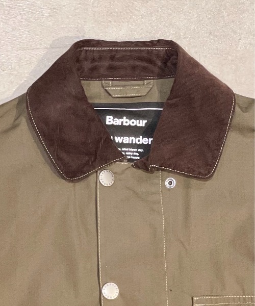 and wander（アンドワンダー）の「and wander×Barbour/アンドワンダー×バブア―　 CORDURA shirt（シャツ/ブラウス・レディース・カーキ・0）」の3枚目の写真