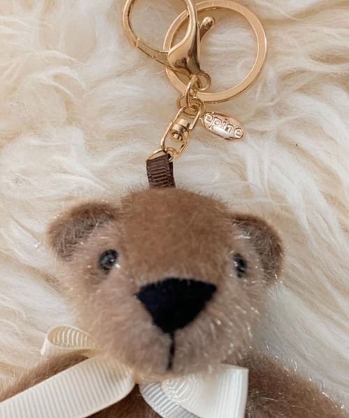 epine（エピヌ）の「epine bear key holder brown（キーホルダー  