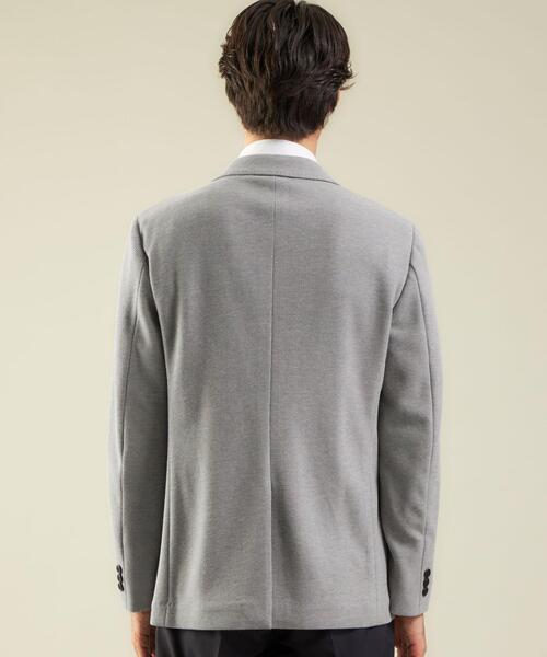 green label relaxing（グリーンレーベルリラクシング）の「OLT＜green label relaxing＞ ECO ハニカム ジャージ 2B NT 2PP- ジャケット（テーラードジャケット・メンズ・コバルトブルー/ライトグレー・S/M/L/XL）」の15枚目の写真
