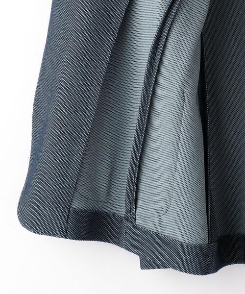 green label relaxing（グリーンレーベルリラクシング）の「OLT＜green label relaxing＞ ECO ハニカム ジャージ 2B NT 2PP- ジャケット（テーラードジャケット・メンズ・コバルトブルー/ライトグレー・S/M/L/XL）」の8枚目の写真