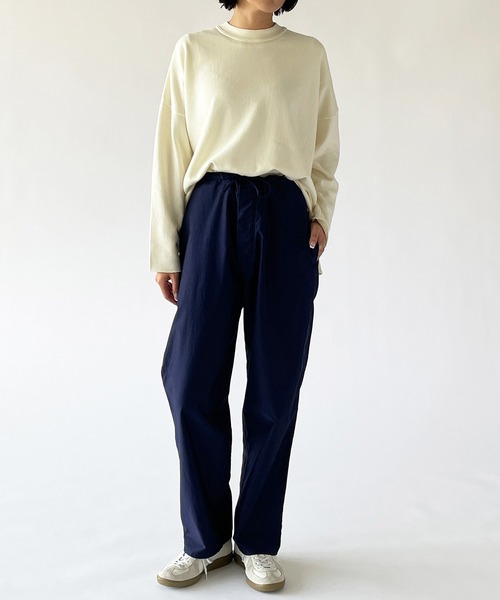 blurhms(ブラームス)の「【blurhmsROOTSTOCK】モールスキンイージーワークパンツ WOMEN(その他パンツ・レディース・ブルー系その他5・0)」の1枚目の写真