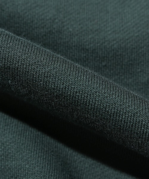 RASSVET / PACCBET（ラスベート）の「PACCBETT/ラスべート MENS COTTON REFLECTIVE SWEATSHIRT スウェット ドロップショルダー トレーナー ビッグシルエット（スウェット・メンズ・ダークグリーン/レッド・XL/M/L）」の16枚目の写真